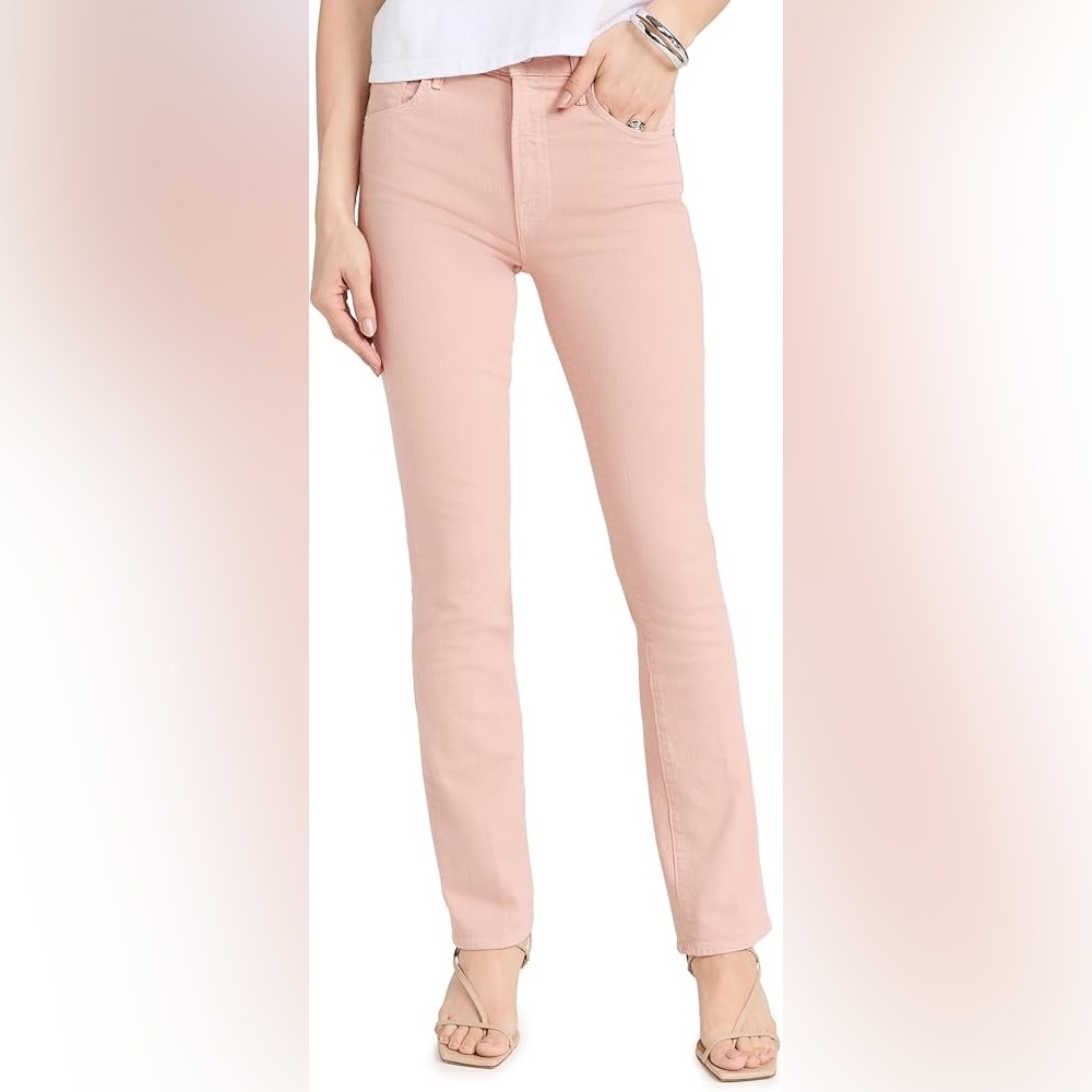 MOTHER Superior Peach Parfait Insider Hover 30 NWT